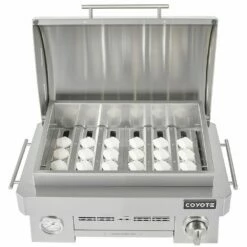 Coyote Stainless Steel Portable Grill, Propane (C1PORTLP) -KICKASS GRILLS Sales c1portlp c 07 21