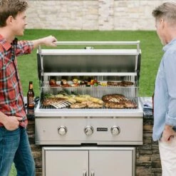 Coyote C-Series Stainless Steel Freestanding Gas Grill, 34-Inch (C2C34-CT) -KICKASS GRILLS Sales c2c34 ct ls c 07 21