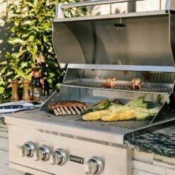 Coyote S-Series Stainless Steel Built-In Gas Grill With Infrared Sear Burner & Rotisserie, 30-Inch (C2SL30) -KICKASS GRILLS Sales c2sl30 e 07 21