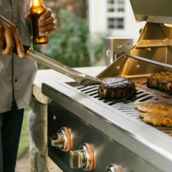 Coyote S-Series Stainless Steel Built-In Gas Grill With Infrared Sear Burner & Rotisserie, 42-Inch (C2SL42) -KICKASS GRILLS Sales c2sl42 f 07 21