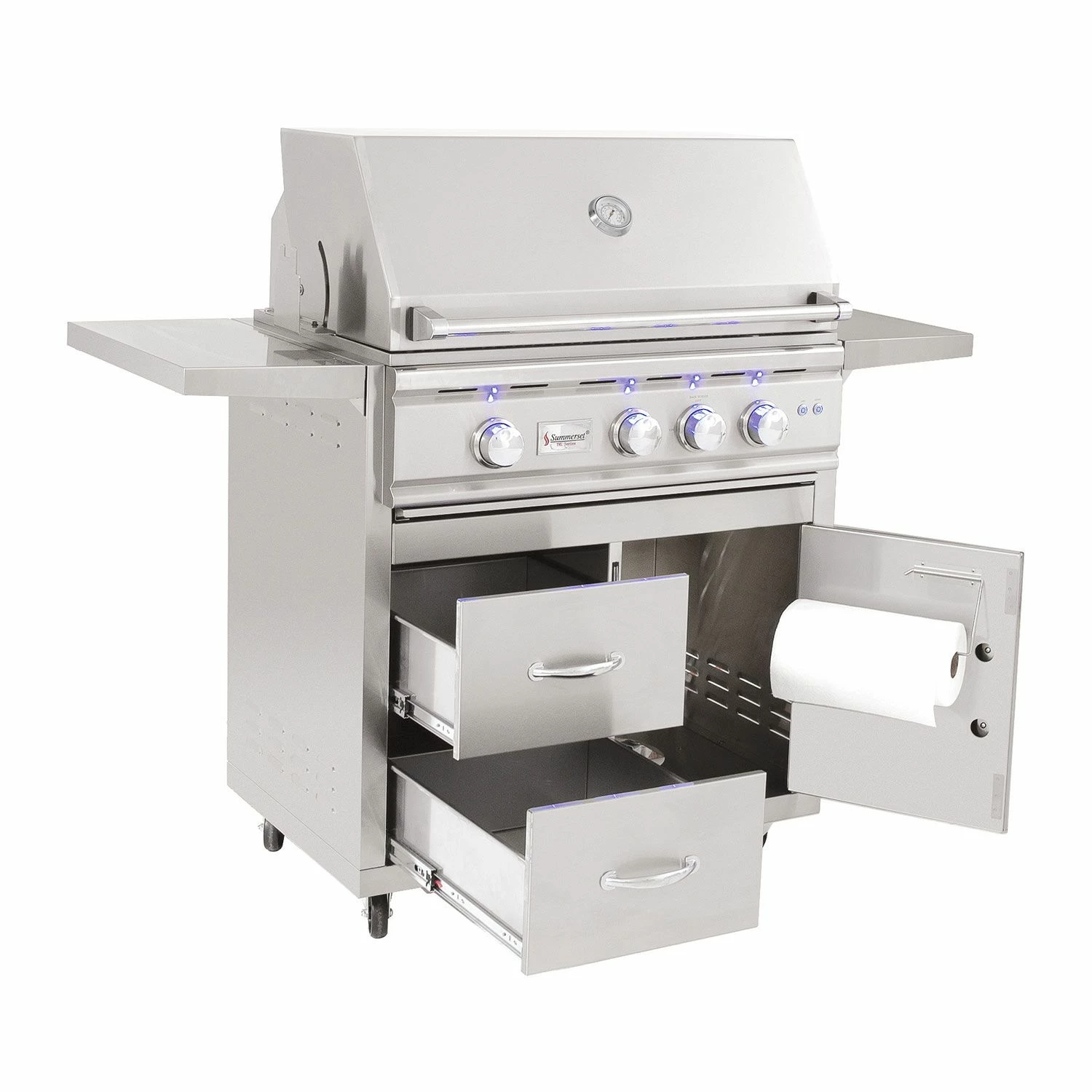 Summerset TRL32 TRL Series Gas Grill On Deluxe Cart, 32-Inch 4 Summerset TRL32 TRL Series Gas Grill On Deluxe Cart, 32-Inch - Image 2