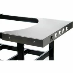 Primo Cart With Stainless Steel Side Shelves For Oval LG 300 & Oval XL 400 -KICKASS GRILLS Sales cart shelves 1