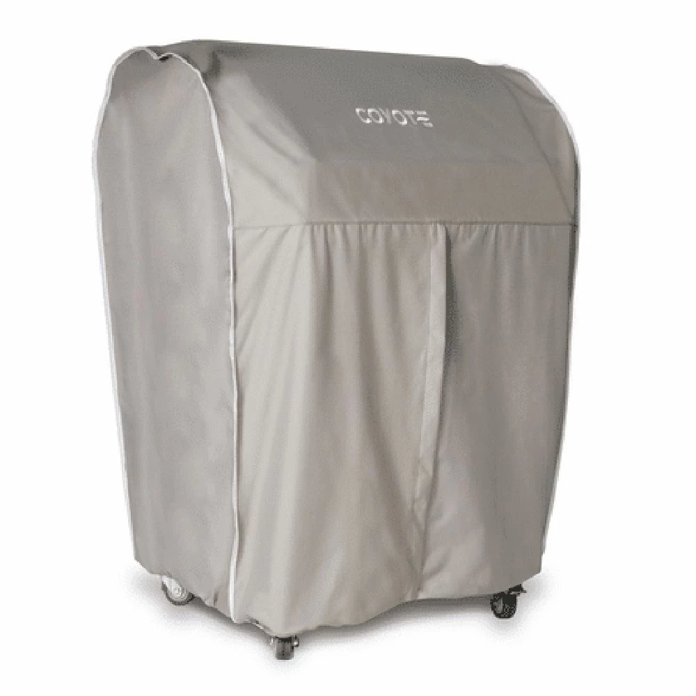 Coyote Vinyl Light Gray Cover For 34-Inch Freestanding Grill 3 Coyote Vinyl Light Gray Cover For 34-Inch Freestanding Grill