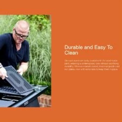 Everdure E3G3 Furnace Freestanding Gas Grill, 46.25-Inches -KICKASS GRILLS Sales e3g3b e 10 22