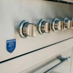 American Made Grills AMG-ENC54 Encore 54-Inch Built-In Dual Fuel Wood And Gas Grill With Infrared Searing Burner And Rotisserie Kit -KICKASS GRILLS Sales enc36 c 04 21 1