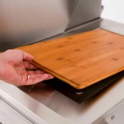 American Made Grills AMG-ENC54-CART Encore 54-Inch Dual Fuel Wood And Gas Grill With Infrared Searing Burner And Rotisserie Kit On Cart -KICKASS GRILLS Sales encfs36 c 04 21 1