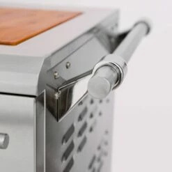 American Made Grills AMG-ENC36-CART Encore 36-Inch Dual Fuel Wood And Gas Grill With Infrared Searing Burner And Rotisserie Kit On Cart -KICKASS GRILLS Sales encfs36 d 04 21