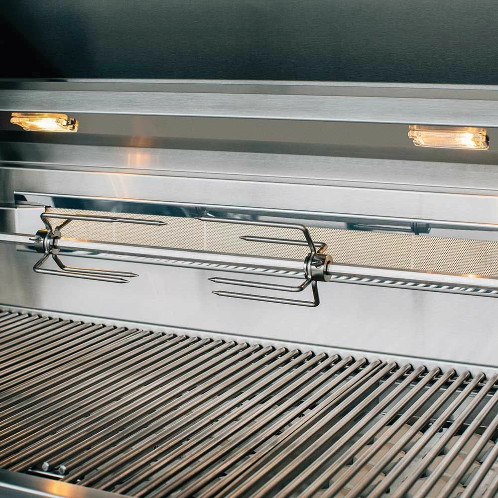 American Made Grills AMG-EST42 Estate 42-Inch Built-In Gas Grill With Infrared Searing Burner And Rotisserie Kit 8 American Made Grills AMG-EST42 Estate 42-Inch Built-In Gas Grill With Infrared Searing Burner And Rotisserie Kit - Image 6