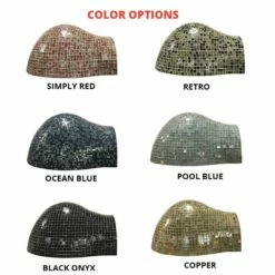 HPC Fire FDP-FORNO-EI Forno Dual Fuel Wood & Gas Countertop Glass Tile Pizza Oven On Cart -KICKASS GRILLS Sales fdp color options b 04 21