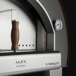 Alfa FX5MIN-LRAM-T 5 Minuti 23-Inch Wood-Fired Pizza Oven On Cart -KICKASS GRILLS Sales fx5min lram t bf 5minuti sbl ls a 02 21