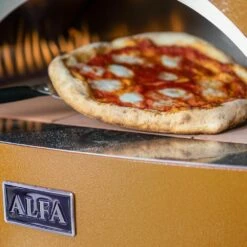 Alfa FXBRIO-NER Brio 27-Inch Dual Fuel Pizza Oven On Cart -KICKASS GRILLS Sales fxbrio ggia u ls a 03 22 1