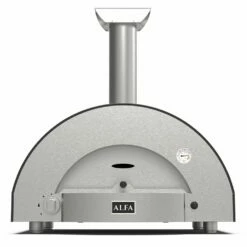 Alfa 2 Pizze 38-Inch Ardesia Gray Countertop Gas Pizza Oven
