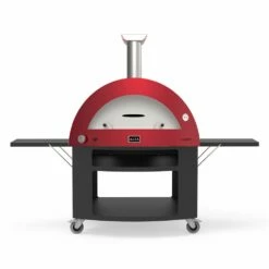 Alfa 5 Pizze 47-Inch Gas Pizza Oven On Black Cart -KICKASS GRILLS Sales fxmd 5p mroa u bfalle ner a 05 23