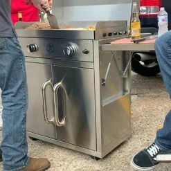 Le Griddle Big Texan Freestanding Dual Fuel Gas Griddle -KICKASS GRILLS Sales gee75 gfcart75 c 05 23