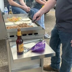 Le Griddle Ranch Hand Freestanding Dual Fuel Gas Griddle -KICKASS GRILLS Sales gfe75 gfcart75 e 05 23