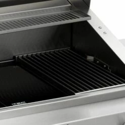 TEC Sterling Patio 2 FR Infrared Gas Grill On Stainless Steel Island, 44-Inches -KICKASS GRILLS Sales glass grate detail