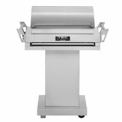 TEC G-Sport FR Portable Tabletop Grill On Stainless Steel Pedestal