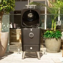 Everdure HBCE4K-Config 4K Electric Ignition Charcoal/Electric Outdoor Oven -KICKASS GRILLS Sales hbce4kbus ls b 06 21