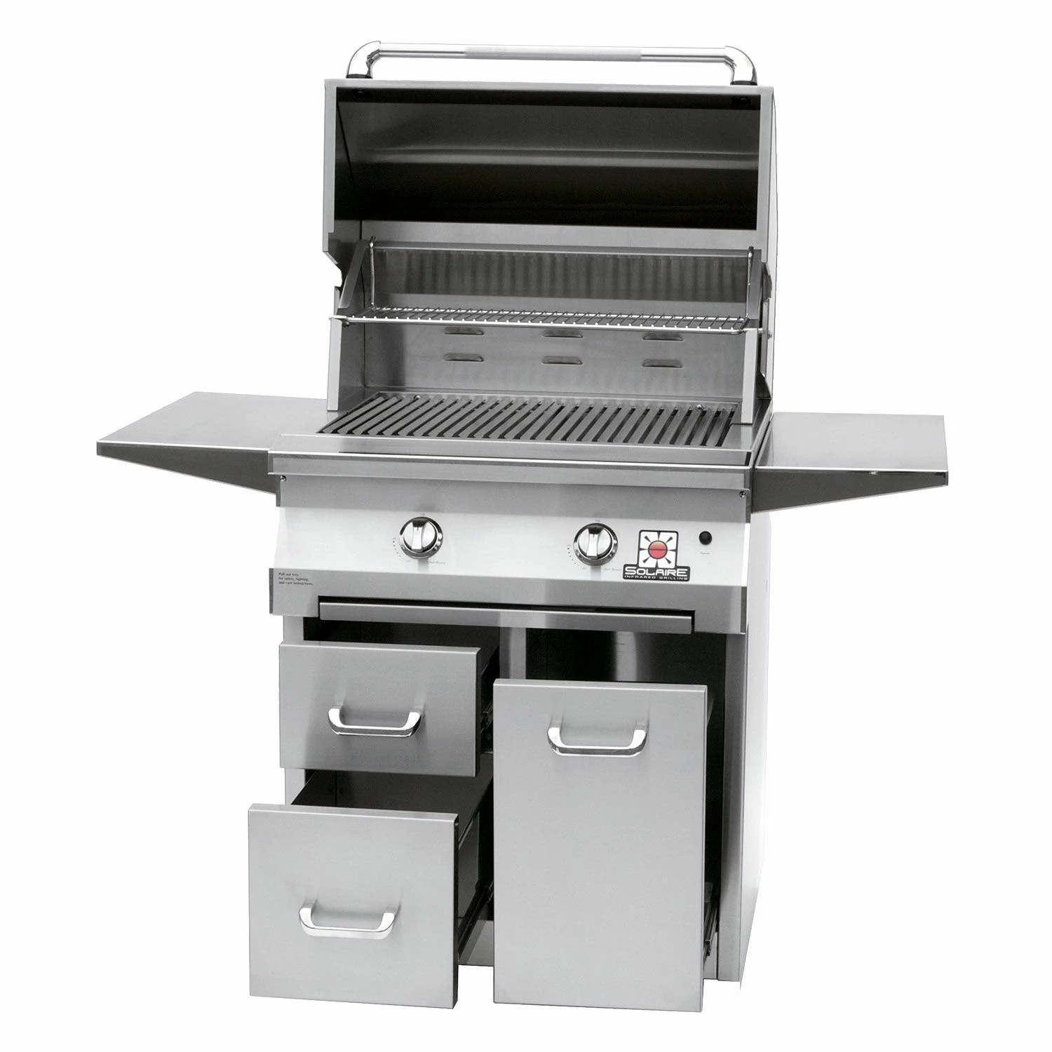 Solaire IRBQ-30 30-Inch Freestanding Grill On 3-Drawer Cart 4 Solaire IRBQ-30 30-Inch Freestanding Grill On 3-Drawer Cart - Image 2
