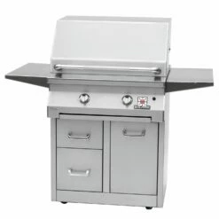 Solaire IRBQ-30 30-Inch Freestanding Grill On 3-Drawer Cart