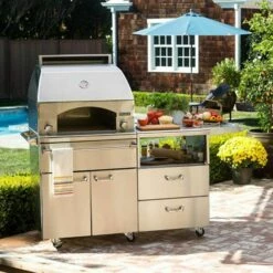 Lynx LPZAF 54-Inch Pizza Oven And Cart -KICKASS GRILLS Sales lpzaf ls