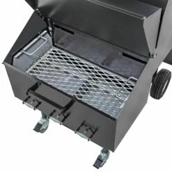 The Good-One The Marshall Generation III Natural Wood Smoker And Grill -KICKASS GRILLS Sales marshall firebox