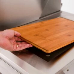 American Made Grills AMG-MUS36-CART Muscle 36-Inch Dual Fuel Wood And Gas Grill With Infrared Searing Burner And Rotisserie Kit On Cart -KICKASS GRILLS Sales musfs36 c 04 21 1