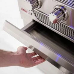 American Made Grills AMG-MUS54-CART Muscle 54-Inch Dual Fuel Wood And Gas Grill With Infrared Searing Burner And Rotisserie Kit On Cart -KICKASS GRILLS Sales musfs36 d 4 21