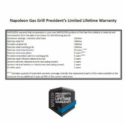Napoleon BIP500RBSS-3 Prestige 500 Built-In Gas Grill With Rotisserie -KICKASS GRILLS Sales napoleon warranty