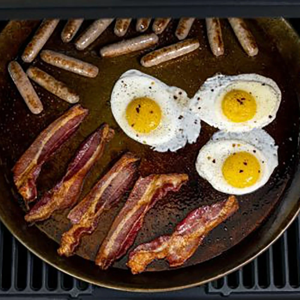 Oklahoma Joe's OKJ-1996977P04 18-Inch Round Carbon Steel Griddle 8 Oklahoma Joe's OKJ-1996977P04 18-Inch Round Carbon Steel Griddle - Image 6