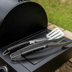 Oklahoma Joe's OKJ-7826131R06 Blacksmith 2-Piece Tong & Spatula Tool Set -KICKASS GRILLS Sales okj 7826131r06 d 05 21