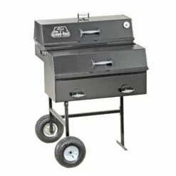 The Good-One Generation III Open Range Natural Wood Smoker And Grill, On Cart