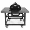 Primo CJRH Junior Oval Ceramic Charcoal Kamado Grill On Cart -KICKASS GRILLS Sales oval jr 200 774 cart 320 01 20