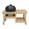 Primo CXLH-612 Extra Large Oval Ceramic Charcoal Kamado Grill, Countertop Cypress Table 2 Primo CXLH-612 Extra Large Oval Ceramic Charcoal Kamado Grill, Countertop Cypress Table -KICKASS GRILLS Sales oval xl 400 778 table 612 01 20 1