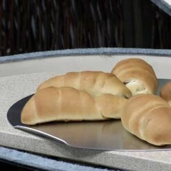 Primo Natural Finish Fredstone Oval Baking Stone For Oval LG 300 -KICKASS GRILLS Sales pg 351 ls b 03 21 1