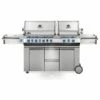Napoleon PRO825RSBISS-3 Prestige PRO 825 Series Gas Grill On Cart With Rotisserie And Side Burner, 45-Inches -KICKASS GRILLS Sales pro825 3 a 07 20