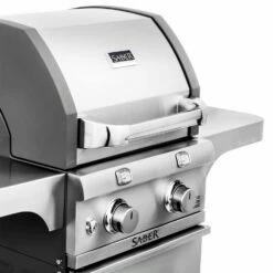 Saber R33CC0317 2-Burner Deluxe Freestanding Cast Infrared Grill, 20-Inches -KICKASS GRILLS Sales r33cc0317 e 02 20