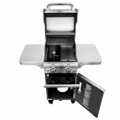 Saber R33CC0317 2-Burner Deluxe Freestanding Cast Infrared Grill, 20-Inches -KICKASS GRILLS Sales r33cc0317 f 02 20