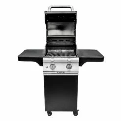 Saber R33CC1017 2-Burner Deluxe Freestanding Infrared Grill, Black, 20-Inches -KICKASS GRILLS Sales r33cc1017 b 02 20