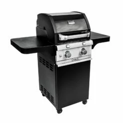 Saber R33CC1017 2-Burner Deluxe Freestanding Infrared Grill, Black, 20-Inches -KICKASS GRILLS Sales r33cc1017 c 02 20
