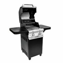 Saber R33CC1017 2-Burner Deluxe Freestanding Infrared Grill, Black, 20-Inches -KICKASS GRILLS Sales r33cc1017 d 02 20