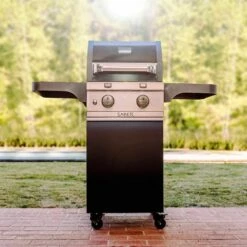 Saber R33CC1017 2-Burner Deluxe Freestanding Infrared Grill, Black, 20-Inches -KICKASS GRILLS Sales r33cc1017 ls d 02 20