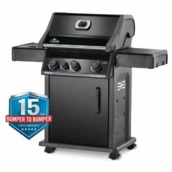 Napoleon R425SBK-1-OB Rogue 425 Gas Grill On Cart With Side Range Burner -KICKASS GRILLS Sales r425sbk 1 ob c 12 20