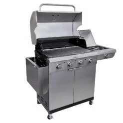 Saber R52SC0421 4-Burner Select Freestanding Infrared Grill With Side Burner, 40-Inches -KICKASS GRILLS Sales r52sc0421 c 05 21