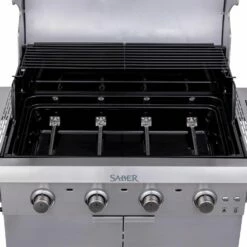 Saber R52SC0421 4-Burner Select Freestanding Infrared Grill With Side Burner, 40-Inches -KICKASS GRILLS Sales r52sc0421 e 05 21