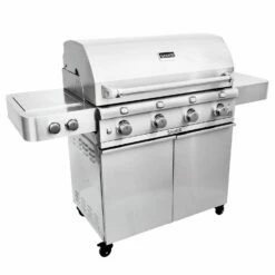 Saber R67SC0017 4-Burner Deluxe Freestanding Infrared Grill With Side Burner, 40-Inches -KICKASS GRILLS Sales r67sc0017 c 02 20