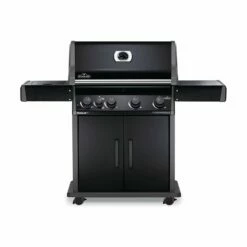 Napoleon RXT525SIBK Rogue XT 525 Black Gas Grill On Cart With Infrared Side Burner, 28.75-Inches