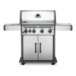 Napoleon RXT525SIBSS Rogue XT 525 Gas Grill On Cart With Infrared Side Burner, 28.75-Inches