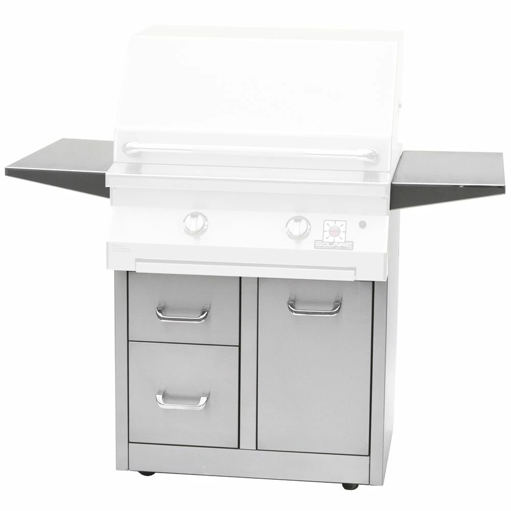 Solaire SOL-IR-30CX 3-Drawer Premium 30-Inch Grill Cart 3 Solaire SOL-IR-30CX 3-Drawer Premium 30-Inch Grill Cart