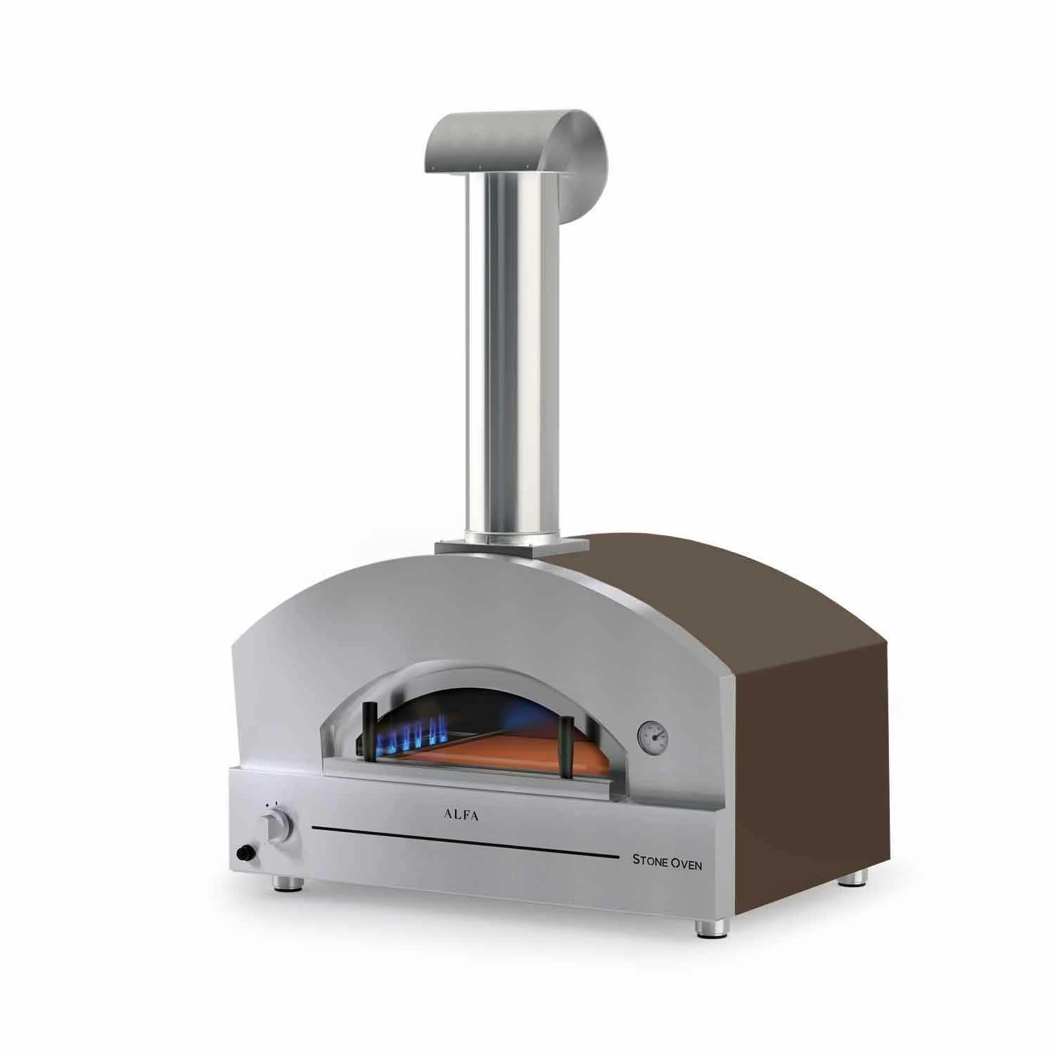 Alfa Stone Medium 40-Inch Countertop Gas Pizza Oven 4 Alfa Stone Medium 40-Inch Countertop Gas Pizza Oven - Image 2